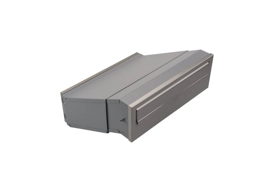 Zdjęcie: Skrzynka na listy SM do wmurowania 2-stronna nierdzewna METRO