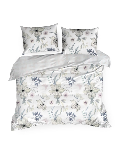 Zdjęcie: Komplet pościeli z satyny bawełnianej Spring 37, 160x200 cm, 70x80 cm - 2 szt. EUROFIRANY