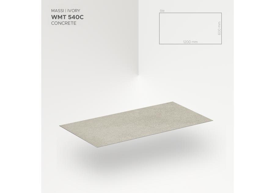 Zdjęcie: Panel Tiles Massi Ivory WMT 540C 4 mm MODEE