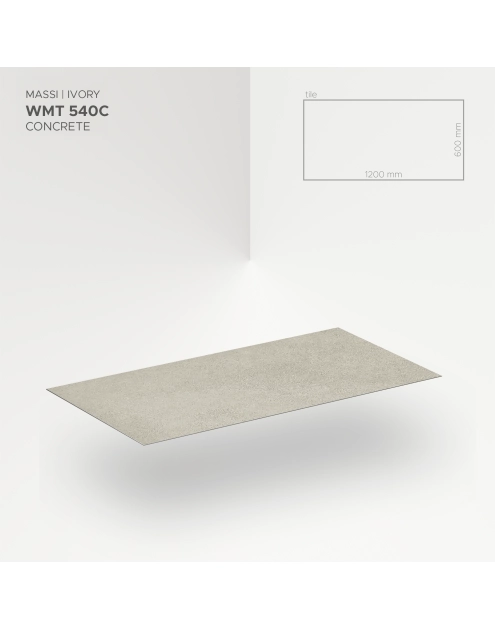 Zdjęcie: Panel Tiles Massi Ivory WMT 540C 4 mm MODEE