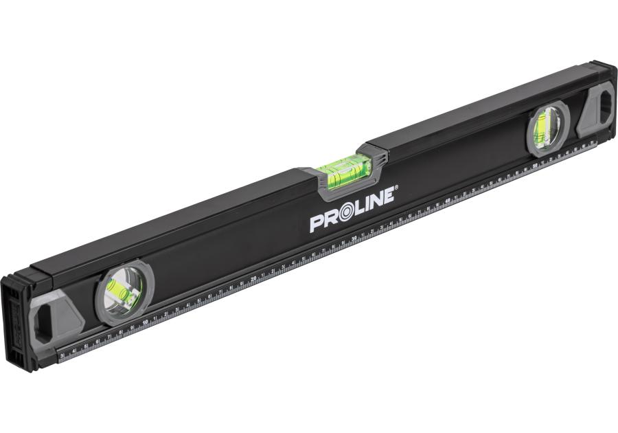 Zdjęcie: Poziomnica premium 3 libelki, frezowana, 0,5mm / 1m, poziomica, magnes 2%, 60 cm PROLINE