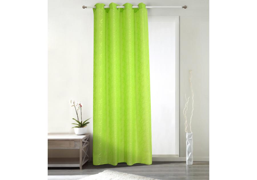 Zdjęcie: Zasłona dekoracyjna Coli 140x250 cm zieleń CKR/LASHER