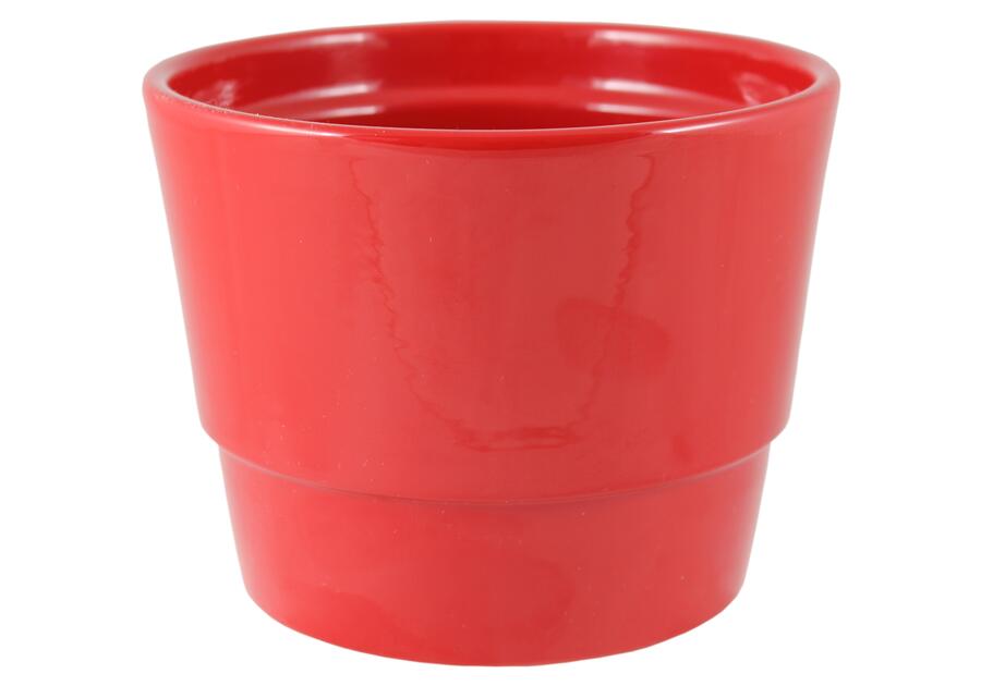 Zdjęcie: Osłonka doniczkowa 501 poinsencja 12 cm czerwona CERMAX