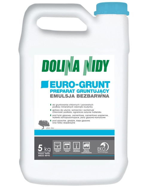 Zdjęcie: Preparat gruntujący Euro-Grunt 5 kg DOLINA NIDY