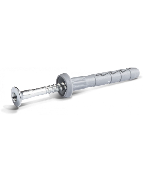 Zdjęcie: Kołek FX-N-C wbijany nylonowy szybkiego montażu z kołnierzem cylindrycznym 6x45 mm 100 szt. RAWLPLUG