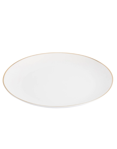 Zdjęcie: Talerz płytki 26 cm Bella Złota Linia kremowyowy ALTOMDESIGN
