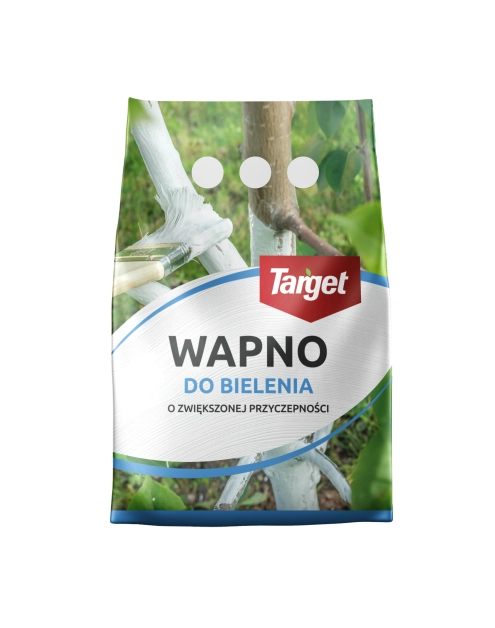 Zdjęcie: Wapno o zwiększonej przyczepności do bielenia drzew i krzewów 1 kg TARGET