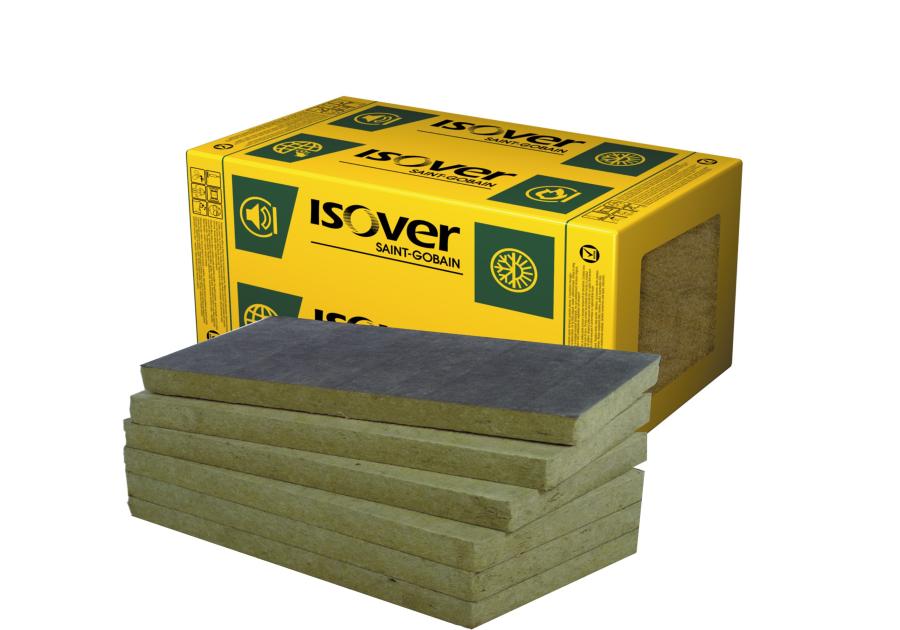 Zdjęcie: Płyta z wełny mineralnej skalnej Ventiterm Plus grubość 50 mm 600x1200 ISOVER