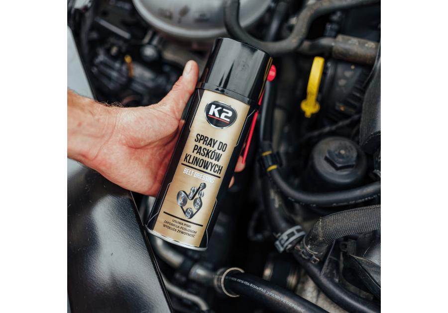 Zdjęcie: Spray do pasków klinowych 400 ml K2