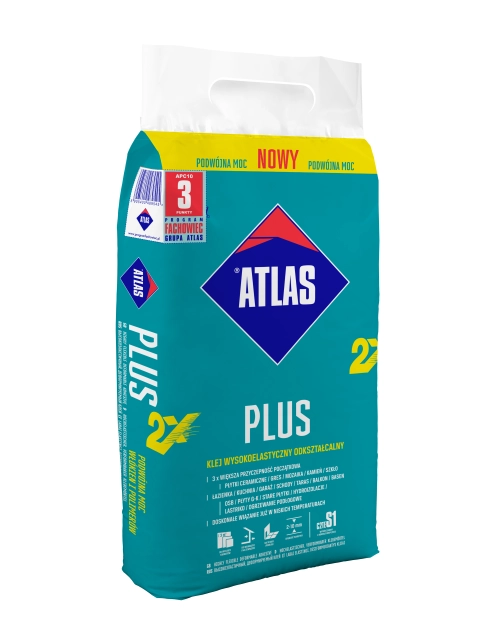 Zdjęcie: Klej do płytek Plus 10 kg ATLAS