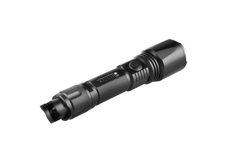 Zdjęcie: Latarka akumulatorowa T6 dioda LB0109 LIBOX