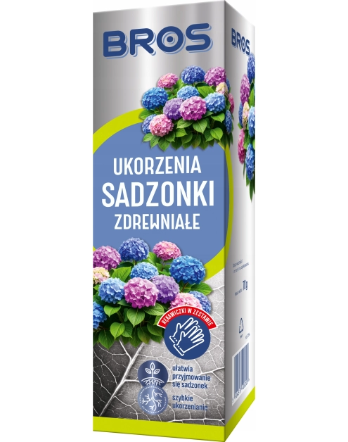 Zdjęcie: Preparat do ukorzeniania sadzonek zdrewniałych 70 g BROS