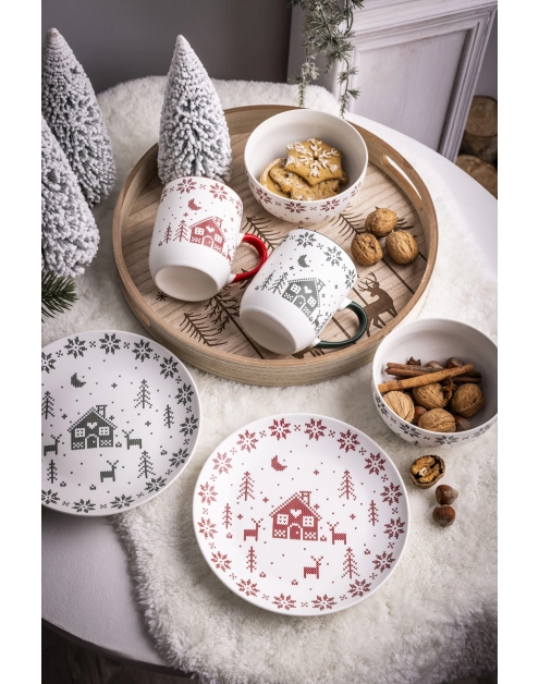 Zdjęcie: Miska Grenlandia 13 cm 600 ml bordowy ALTOM DESIGN