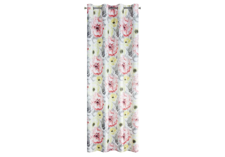 Zdjęcie: Zasłona gotowa Elodia 140x250 cm szary EUROFIRANY