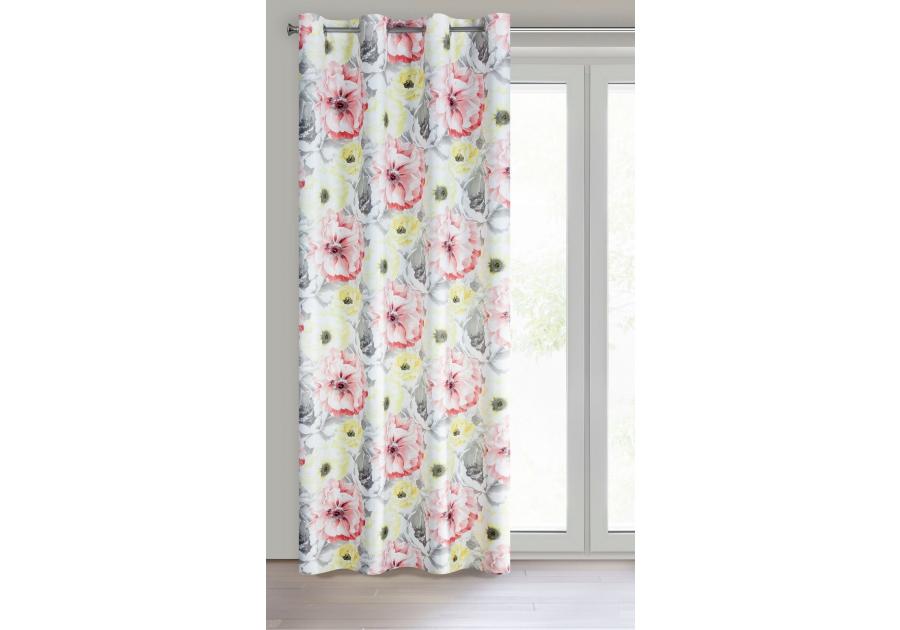 Zdjęcie: Zasłona gotowa Elodia 140x250 cm szary EUROFIRANY