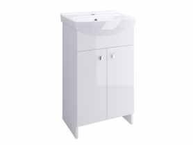 Zestaw łazienkowy szafka z umywalką Mito Basic 50 cm biała CERSANIT