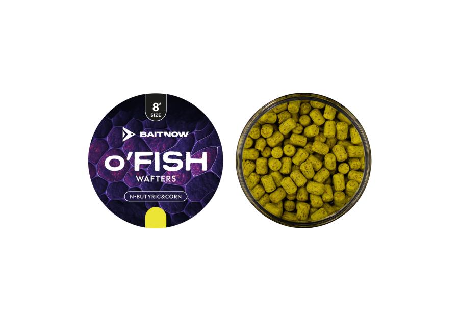 Zdjęcie: Przynęta wafters do method feeder OFish N-Butyric-Corn, rozmiar 8, 24 g MIKADO