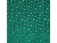 Zdjęcie: Zasłona welwetowa Sena 140x250 cm ciemnozielona na przelotkach EUROFIRANY