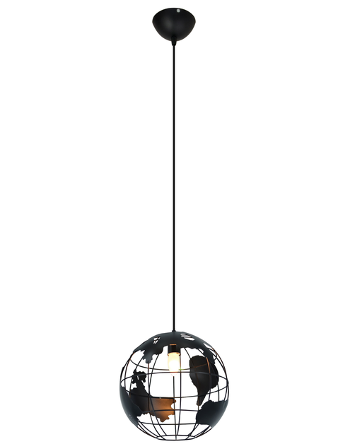 Zdjęcie: Lampa wisząca Planeta 6862/1 black ELEM