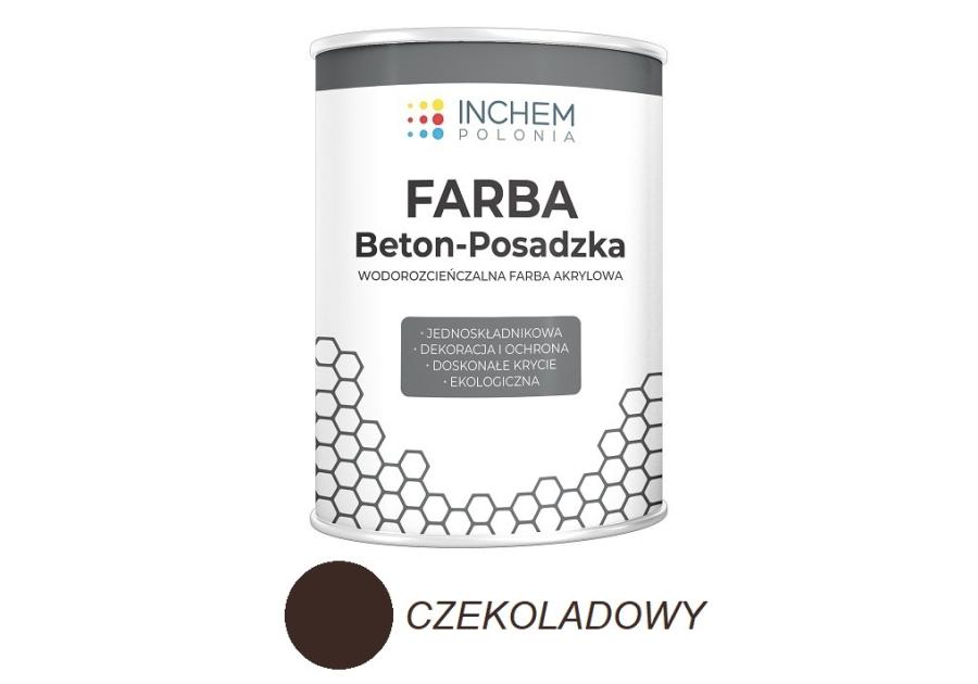Zdjęcie: Farba Beton-Posadzka czekoladowy 800 ml INCHEM POLONIA