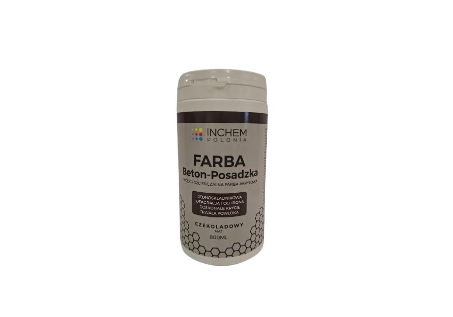 Zdjęcie: Farba Beton-Posadzka czekoladowy 800 ml INCHEM POLONIA