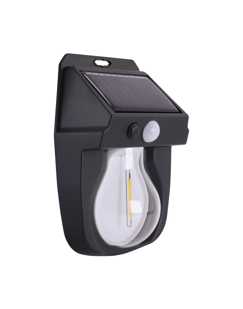 Zdjęcie: Naświetlacz solarny Led Tora 1 W WW czarny STRUHM