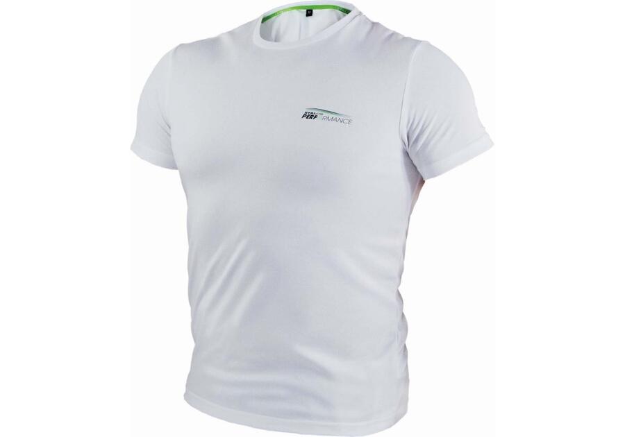 Zdjęcie: T-shirt sportowy męski biały runny m S performance s-78735 STALCO