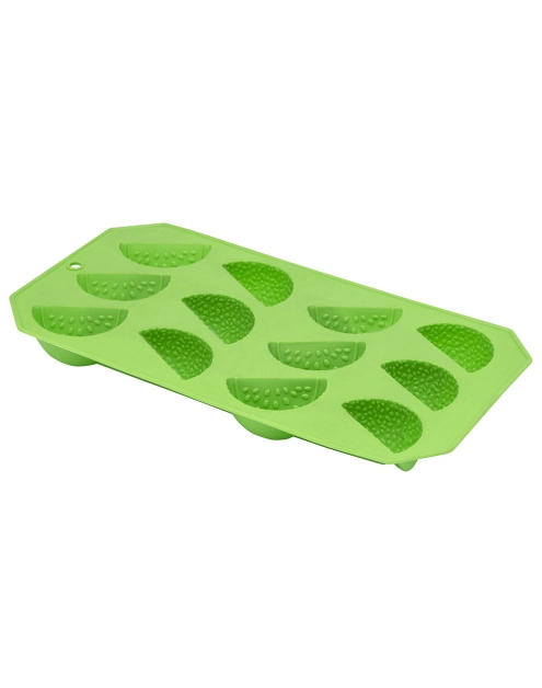 Zdjęcie: Forma silikonowa do lodu cząstki limonki 11x22 cm zielona ALTOM DESIGN