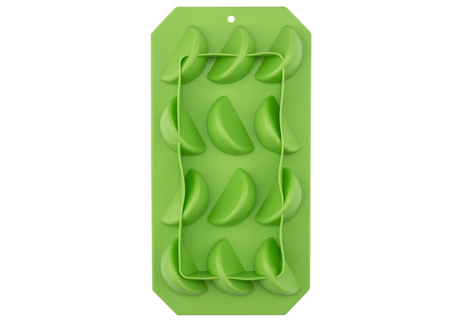 Zdjęcie: Forma silikonowa do lodu cząstki limonki 11x22 cm zielona ALTOM DESIGN
