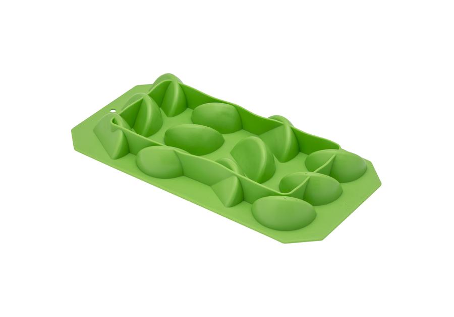 Zdjęcie: Forma silikonowa do lodu cząstki limonki 11x22 cm zielona ALTOM DESIGN