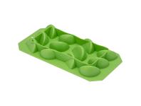 Zdjęcie: Forma silikonowa do lodu cząstki limonki 11x22 cm zielona ALTOM DESIGN