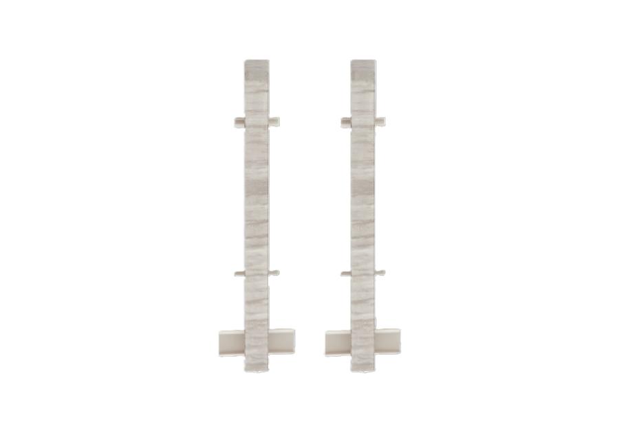 Zdjęcie: Zakończenia do listwy przypodłogowej Masterline łącznik 1 kpl. 2 szt. Marengo Mat CEZAR