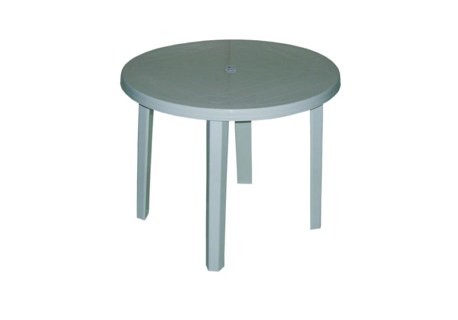 Zdjęcie: Stół ogrodowy Opal 90 cm okrągły biały OŁER