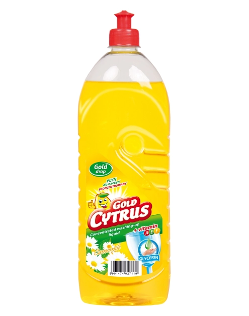 Zdjęcie: Płyn do mycia naczyń 1 L rumianek GOLD CYTRUS