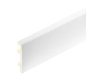 Zdjęcie: Listwa przypodłogowa PVC Status Line 80x15 mm 2,2 m biały RAL9003 lakier półmat CEZAR