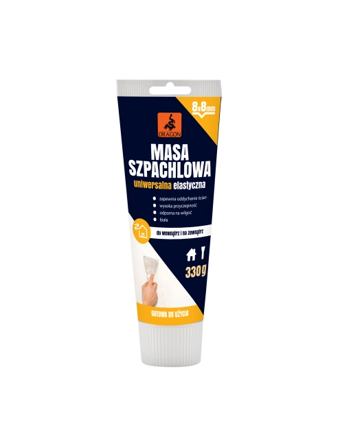 Zdjęcie: Masa szpachlowa uniwersalna elastyczna 330 g DRAGON