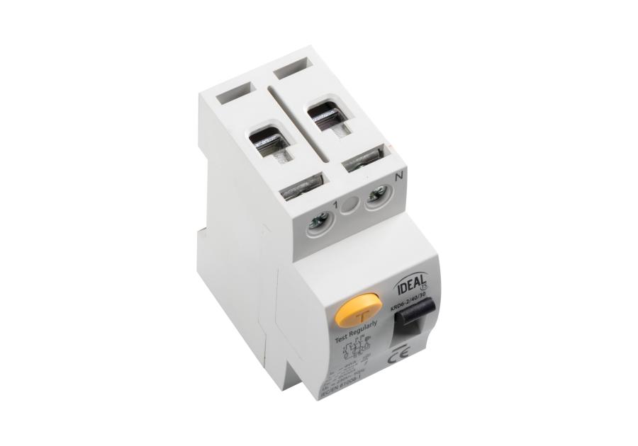 Zdjęcie: Wyłącznik różnicowoprądowy KRD6-2/25/30 ITS