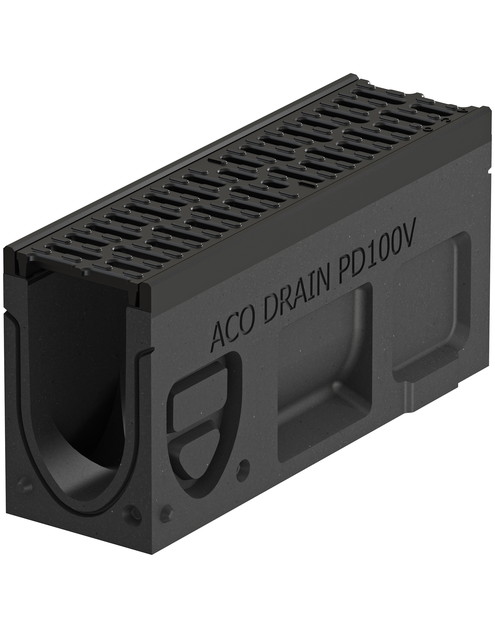 Zdjęcie: Element rewizyjny z polimerobetonu i rusztem z żeliwa 0,5 m typ 0.1 do Monoblock PD100V ACO