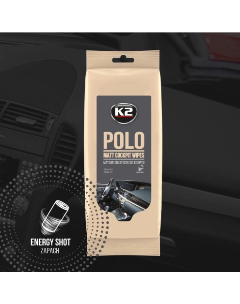 Zdjęcie: Matowe chusteczki do kokpitu Polo K2