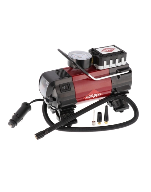 Zdjęcie: Kompresor samochodowy mini 12V 7 bar 0.19 KM/0.14 kW 27 l/min bezolejowy, bezzbiornikowy AIRPRESS