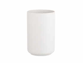 Wazon ceramiczny 10x10x15cm popielaty ALTOMDESIGN