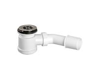 Zdjęcie: Syfon brodzikowy wys. 90 mm z odejściem 40/50 mm pokrywa abs chrom 70 mm MCALPINE