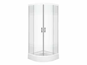 Kabina natryskowa Xenia Duo 90 z brodzikiem KERRA