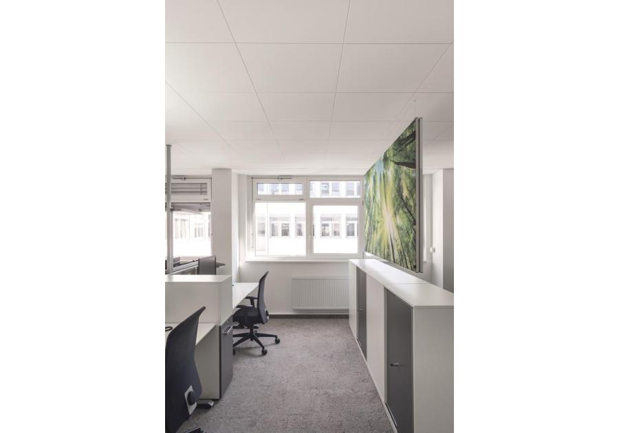 Zdjęcie: Płyta sufitowa do sufitów podwieszanych laminowana Thermatex Acoustic Vector 600x600x19 KCS