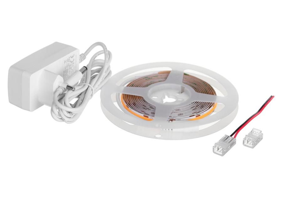 Zdjęcie: Taśma LED COB 3 m z zasilaczem barwa zimna IP20 ACTIVEJET