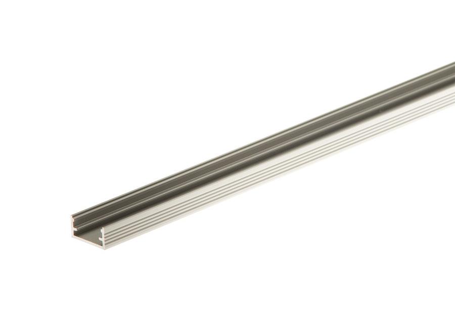 Zdjęcie: Kształtownik do taśmy LED 14x7 mm - 2 m srebrny CEZAR