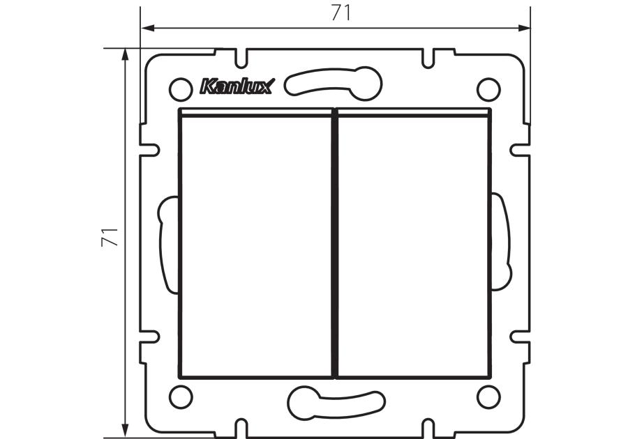 Zdjęcie: Łącznik dwugrupowy Logi 02-1010-142 MOWION