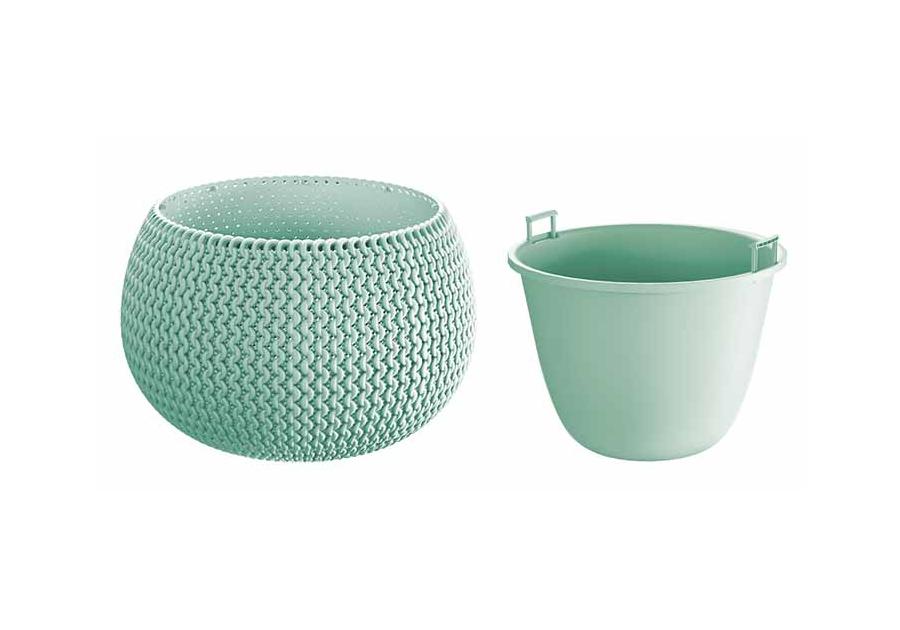 Zdjęcie: Doniczka Splofy Bowl szałwia 37 cm PROSPERPLAST