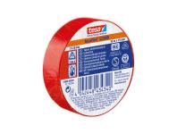 Zdjęcie: Taśma izolacyjna tesa® PVC, do zastosowań elektrycznych, 10m:15mm, czerwona