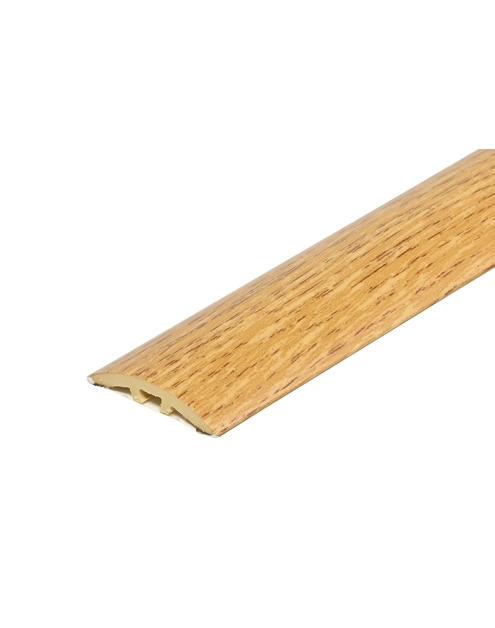 Zdjęcie: Kształtownik PVC wcisk wąski 30 mm 2w1 L= 1,80 m Dąb Złoty okleina mat CEZAR